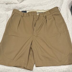 Polo by Ralph Lauren Tan Flat Front Men's Shorts